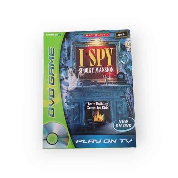 SCHOLASTIC I SPY SPOOKY MANSION DVD GAME - Picture 1 of 2